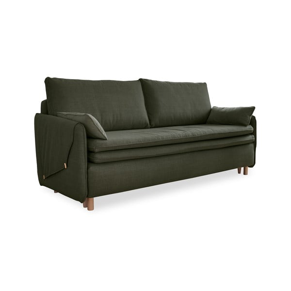 Zaļš salokāms dīvāns 207 cm Simon – Miuform