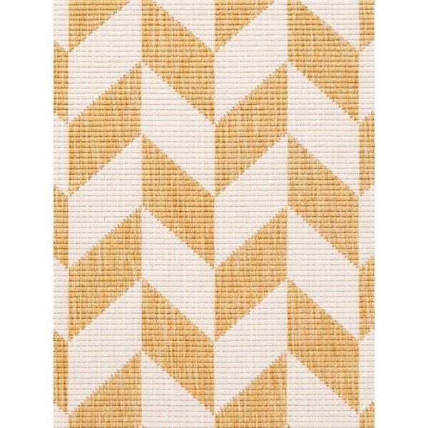 Okera dzeltens/krēmkrāsas iekštelpu un āra celiņa paklājs 80x200 cm Haringey Terrick – Ted Baker-image-2