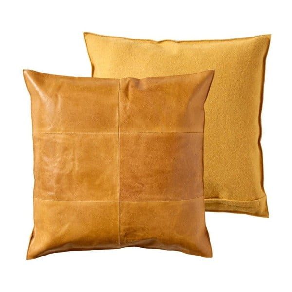 Ādas spilvens Södahl Simple, 50 x 50 cm-image-1