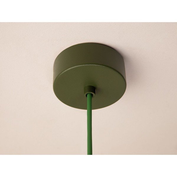 Zaļa metāla piekaramā lampa ø 30 cm Ori – Micadoni -image-4