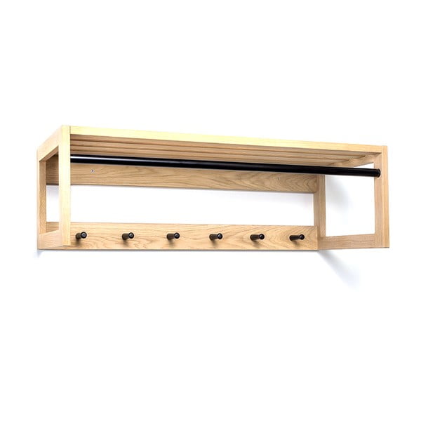 Sienas plaukts no masīvkoka Woodman Slussen Puro-image-2