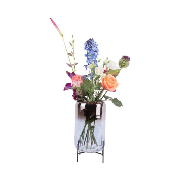Stikla vāze PT LIVING Silver Fade, augstums 29 cm-image-2