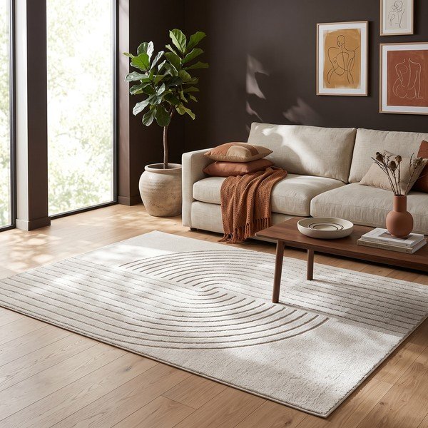 Krēmkrāsas paklājs 200x290 cm Solace – ESTE-image-3