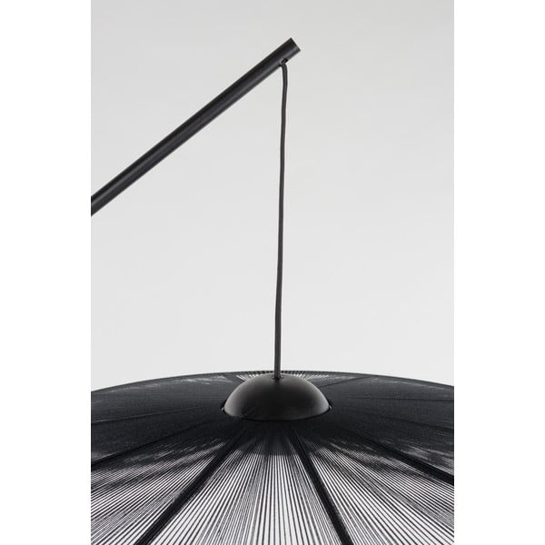 Melna/tumša dabīga toņa stāvlampa (augstums 200 cm) Belle – Zuiver-image-4