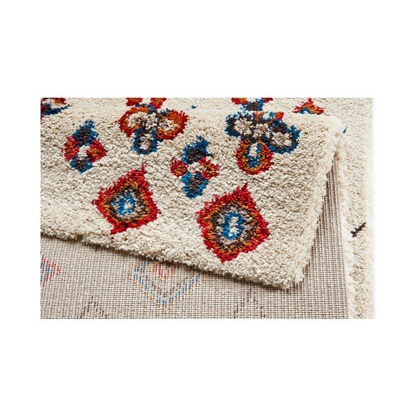 Krēmkrāsas un sarkans paklājs Mint Rugs Allure Ronno Creme, 200 x 290 cm-image-1