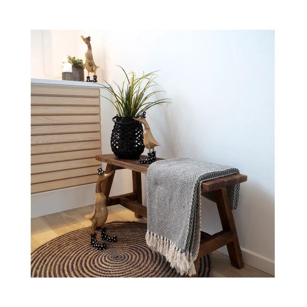 Brūns masīvkoka dārza sols Barcelona – House Nordic-image-1