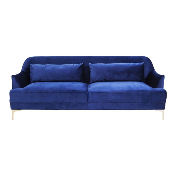 Zils trīsvietīgs dīvāns Kare Design Proud