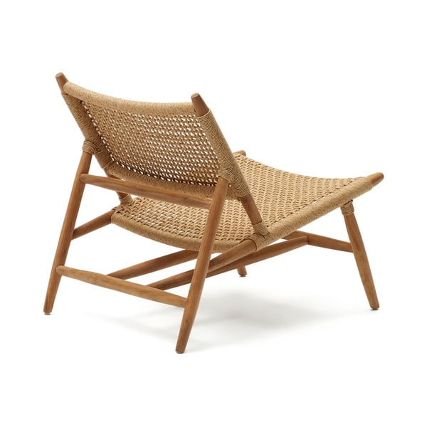 Koka dārza krēsls dabīgā tonī Codolar – Kave Home-image-3
