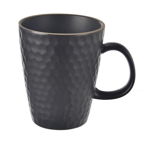 Melna keramikas krūze 420 ml Tea Time – Orion-image-2