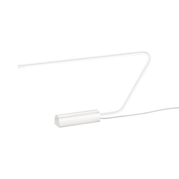 Balta LED galda lampa (augstums 33 cm) Olea – Trio Select-image-2