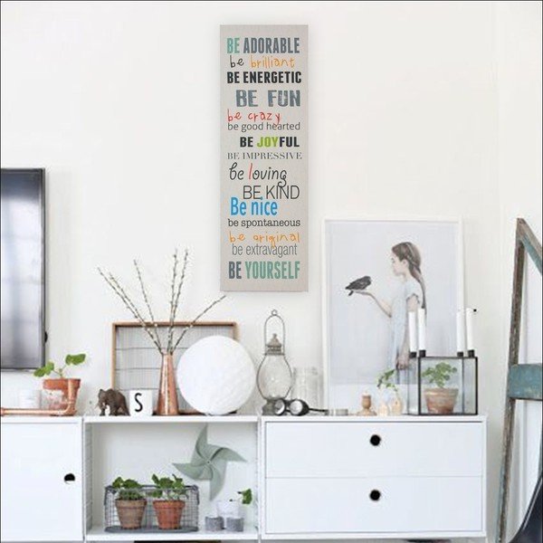 Attēls Really Nice Things Be Adorable, 30 x 90 cm-image-1
