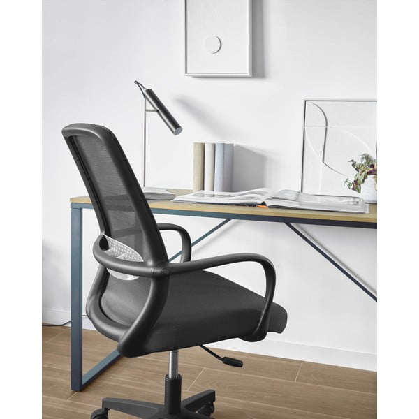 Melns biroja krēsls Melva – Kave Home-image-2