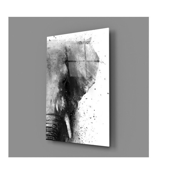 Stikla glezna Insigne Elephant, 46 x 72 cm-image-3