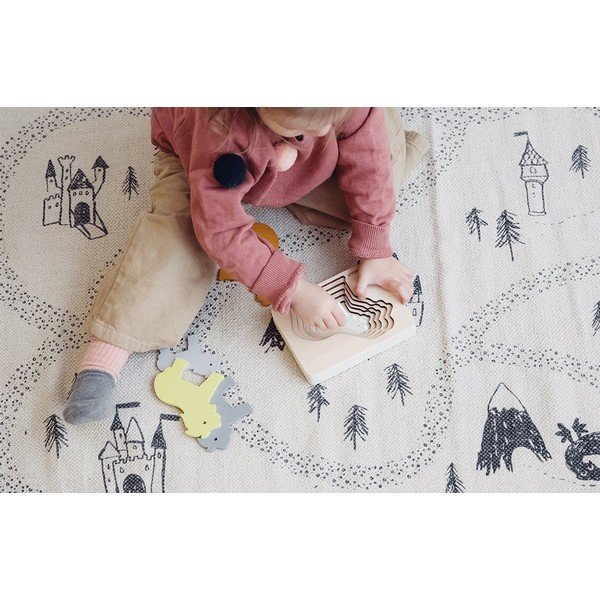 Koka bērnu puzle Kindsgut Lion-image-1