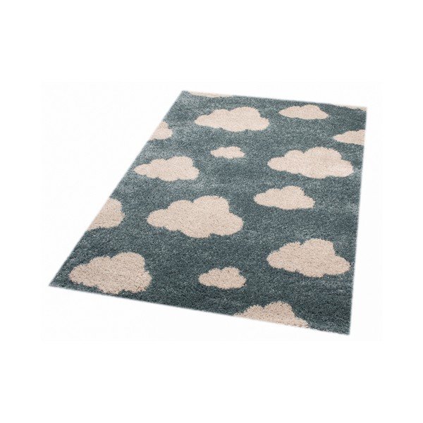 Bērnu zils paklājs Zala Living Cloud, 120 x 170 cm-image-2