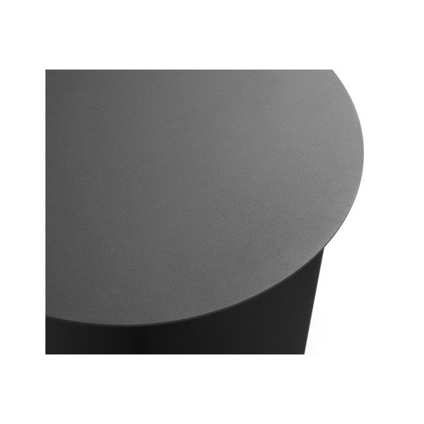Melns kafijas galdiņš Custom Form Oli, ⌀ 50 cm-image-4