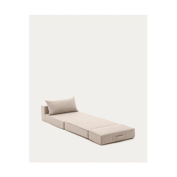 Pelēkbēšs izvelkams atpūtas krēsls Arty – Kave Home-image-4