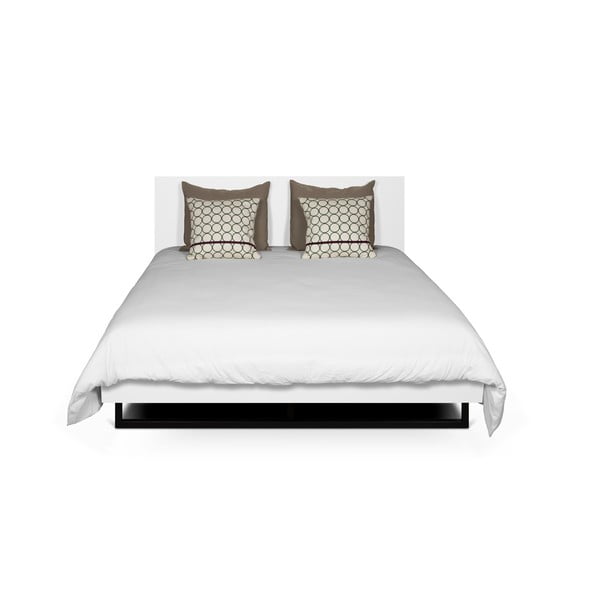 Balta divguļamā gulta ar redelēm 160x200 cm Mara – TemaHome