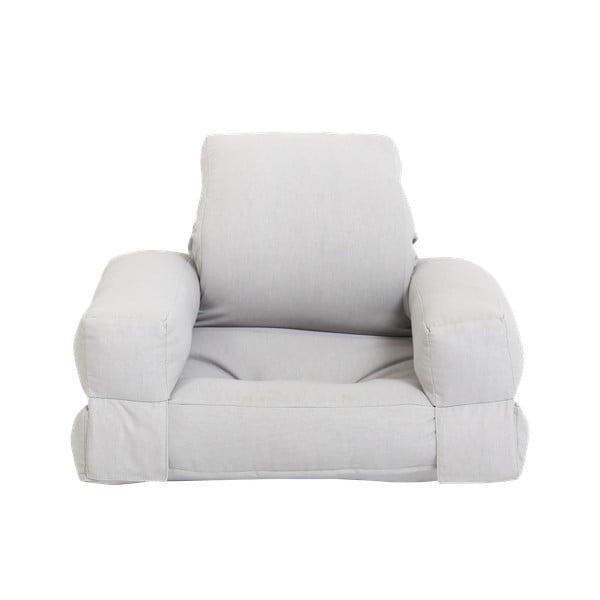 Bērnu dīvāna krēsls Karup Design Mini Hippo Grey