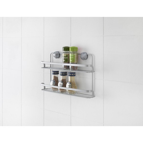 Metāla divstāvu uzglabāšanas grozs Metaltex Eureka-image-1