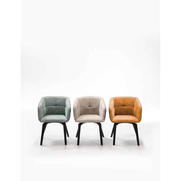 Zili pelēks krēsls Marckeric Herta-image-4