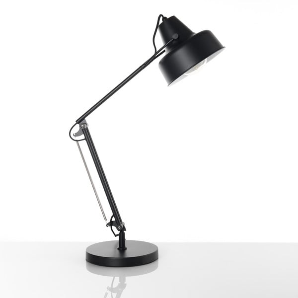 Melna galda lampa 65 cm Ark – Tomasucci