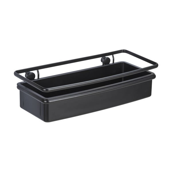 Melns dušas plaukts Wenko Molinella, 30 x 9 cm-image-2