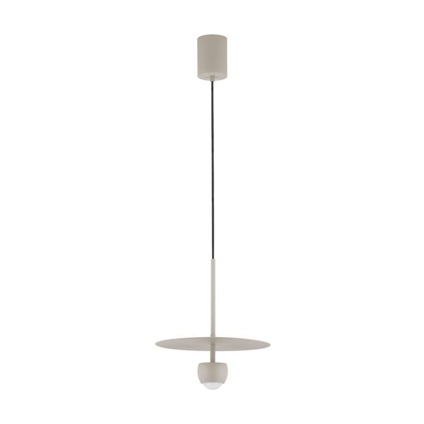 Bēša alumīnija LED piekaramā lampa ø 30 cm Edem – Nova Luce