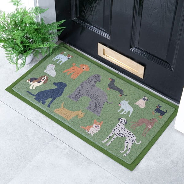Kājslauķis 40x70 cm Dog Breeds – Artsy Doormats-image-1