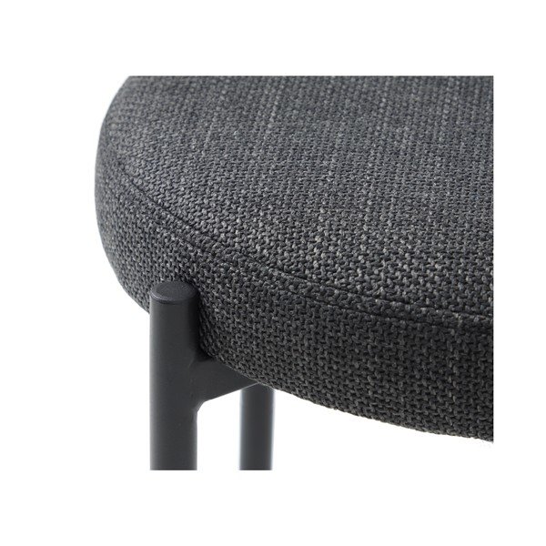 Tumši pelēks metāla ķeblis Pelican – Unique Furniture-image-1