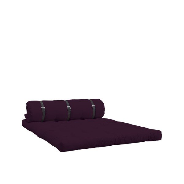 Maināms dīvāns ar ādas siksnām Karup Buckle Up Purple Plum-image-3