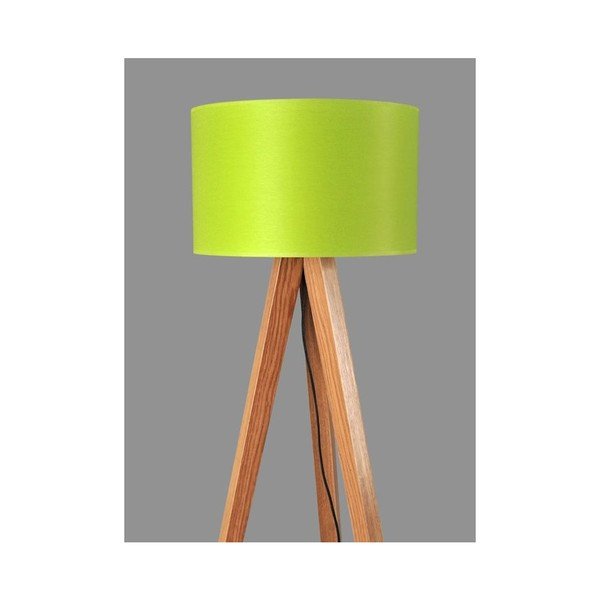 Trīskāja stāvlampa Lime/Walnut-image-1