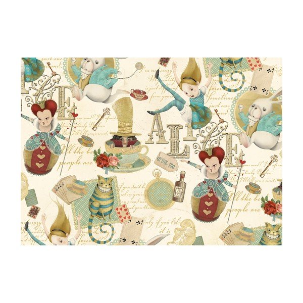 A5 izmēra klade ar pildspalvu 64 lappuses Alice – Kartos-image-1