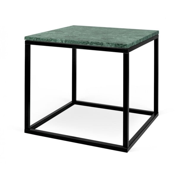 Zaļā marmora sānu galdiņš TemaHome Prairie, 50 x 47 cm