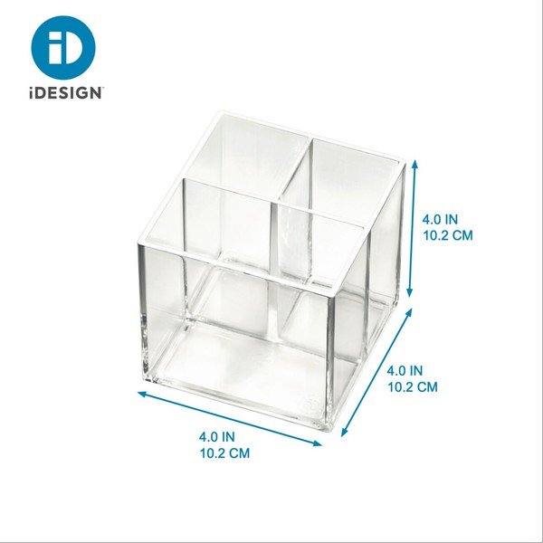 Vannas istabas kosmētikas organizators no pārstrādātas plastmasas Cosmetic Cube – iDesign-image-3