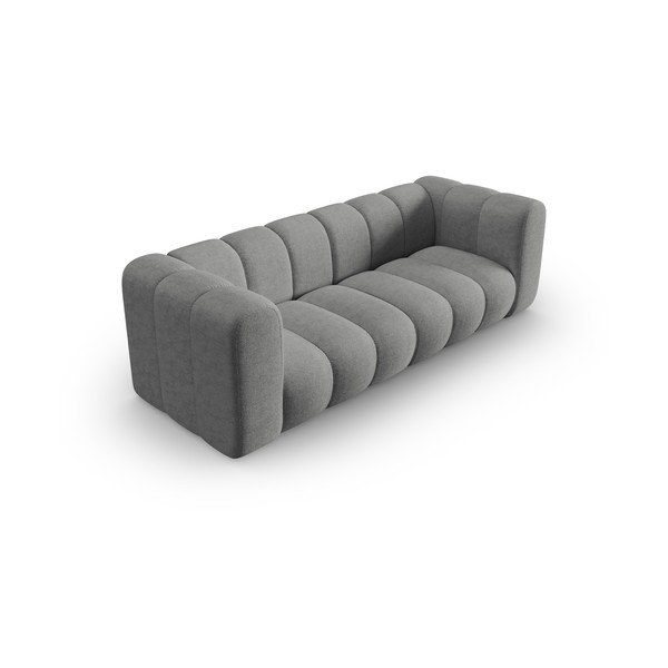 Pelēks dīvāns 228 cm Lupine – Micadoni Home-image-3