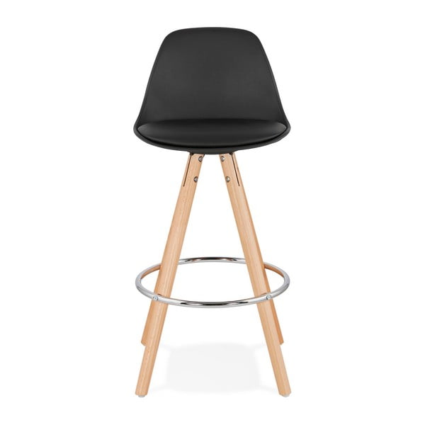 Melns bāra krēsls Kokoon Anau, sēdekļa augstums 64 cm-image-3