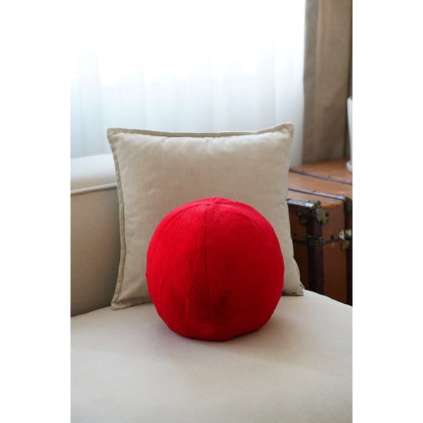 Mikroplīša dekoratīvais spilvens ø 25 cm Top – Mioli Decor-image-2