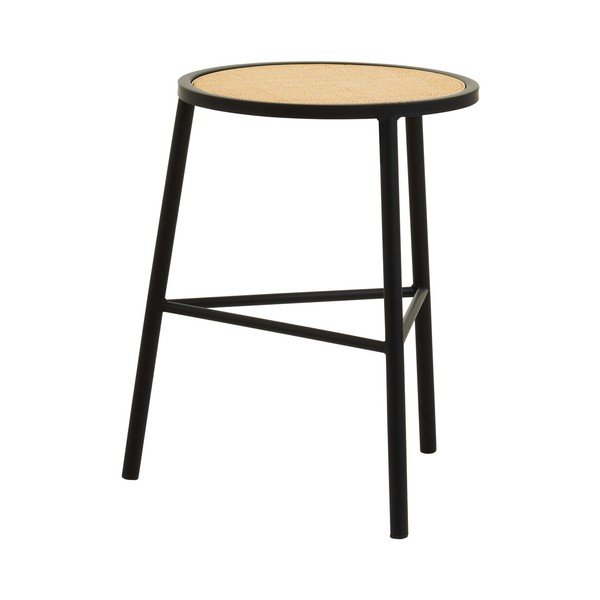 Melns/dabīga toņa rotangpalmas ķeblis Depok – Premier Housewares