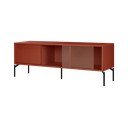 Terakotas oranžs TV galdiņš 160x60x42 cm Met – noo.ma