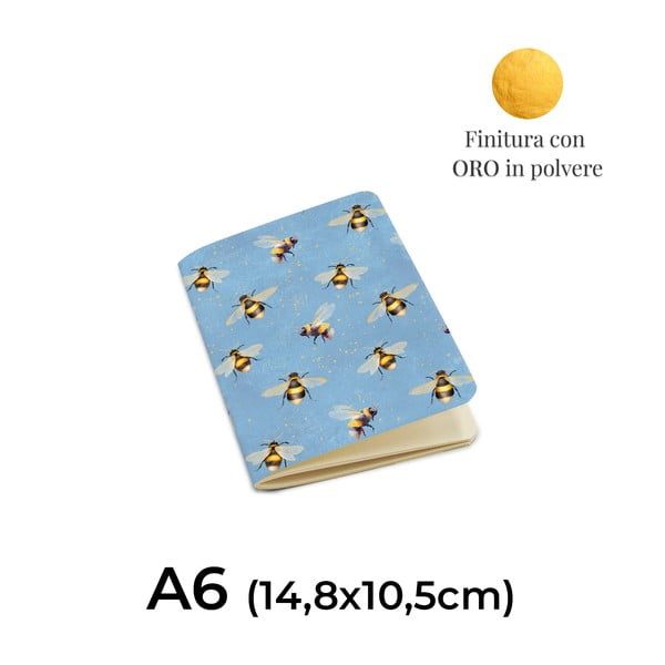 A6 izmēra klades 192 lpp. (4 gab.) Bees – Kartos-image-3