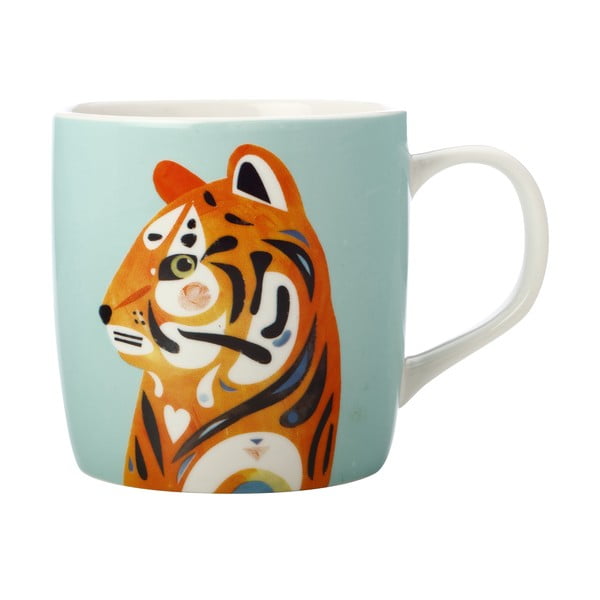 Zila porcelāna krūze Maxwell & Williams Pete Cromer Tiger, 375 ml