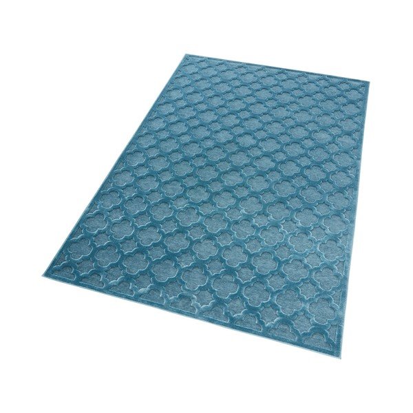 Zils viskozes paklājs Mint Rugs Bryon, 80 x 125 cm-image-3