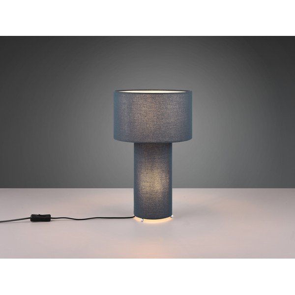 Tumši zila galda lampa (augstums 40 cm) Bale – Trio-image-1