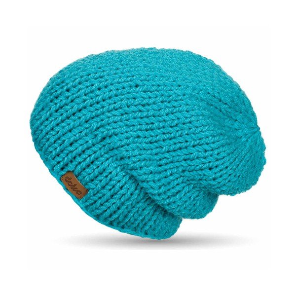 Ar rokām adīta cepure DOKE Blue Beanie