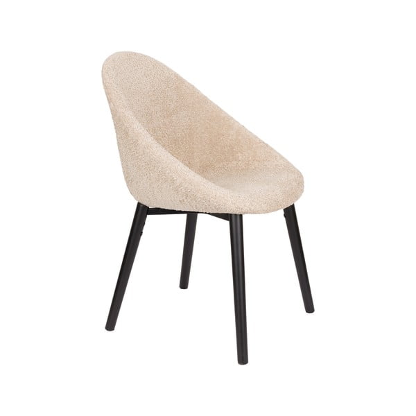 Bēšs polsterēts ēdamistabas krēsls Fenna – Dutchbone