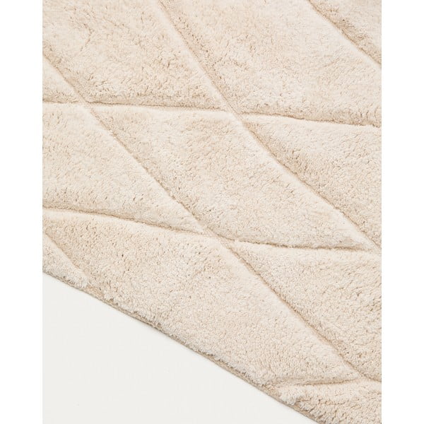 Bēšs vannas istabas paklājiņš 50x70 cm Nyana – Kave Home-image-4
