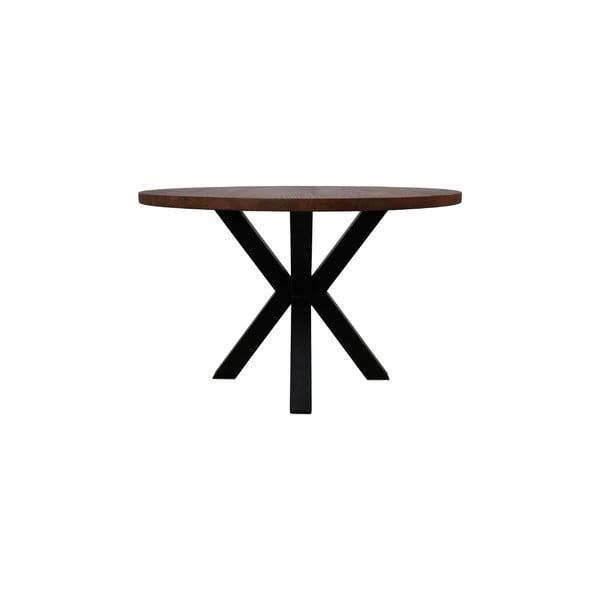 Apaļš ēdamgalds ar mango koka virsmu HMS collection, ⌀ 120 cm-image-3