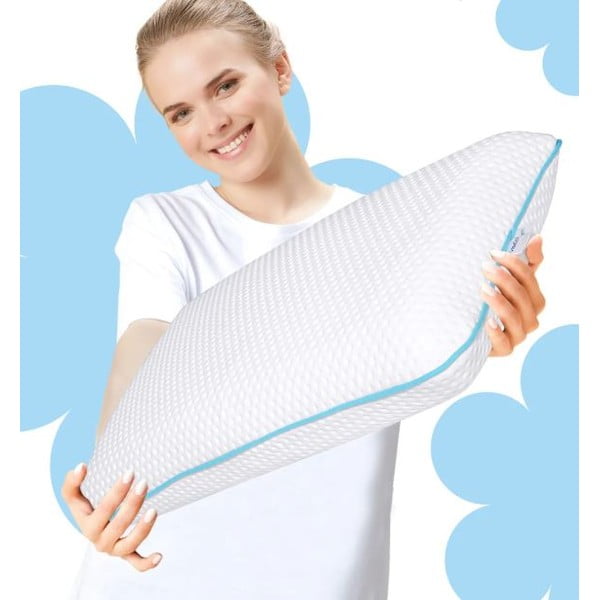 Anatomiskais spilvens ar atmiņas putu pildījumu 40x70 cm – Mila Home-image-1