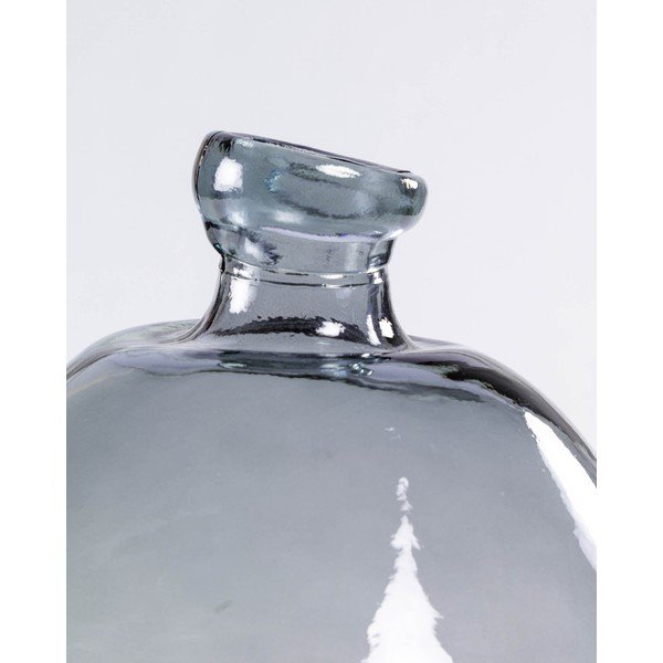 Zila pārstrādāta stikla vāze (augstums 33 cm) Brenna – Kave Home-image-3